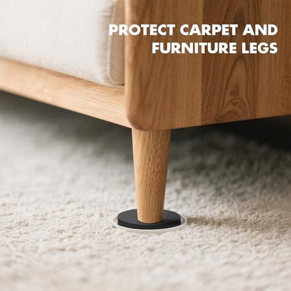 16-Pack Furniture Movers Sliders for Carpet & Hardwood Floors, Save 80% Effort Safely and Easily, The Glide Tool Set for Heavy Furniture and Appliances, Reusable Moving Pads (16 Plastic 3.5" Sliders) - size: 16 Plastic 3.5" Sliders