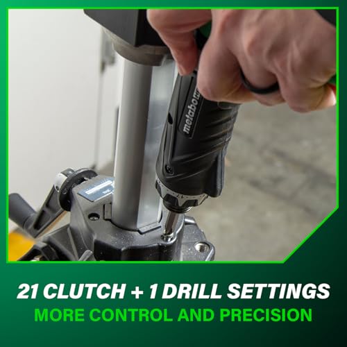 Metabo HPT Cordless Screwdriver Kit, Lithium Ion, DB3DL2