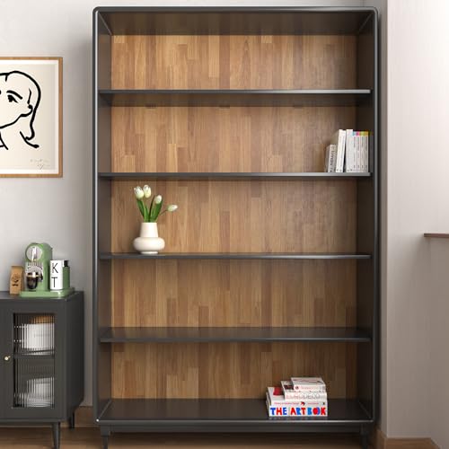 Decotalk 1.3x16.4ft Brown Butcher Block Countertop Contact Paper Wood Grain - size: 15.7" x 200"