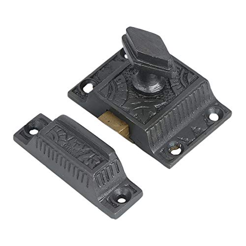 Antique Iron Cabinet Latch, Ideal for Cabinet Closet Kitchen Doors, Antique Cabinet Diamond Latch