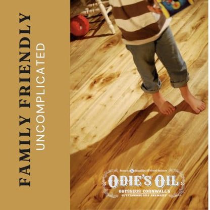 Odie's Universal Oil Twin pack (9 oz) - 2 jars - All Natural Universal Finish for Wood, Metal, Leather, Plastic, Vinyl, Masonry and More