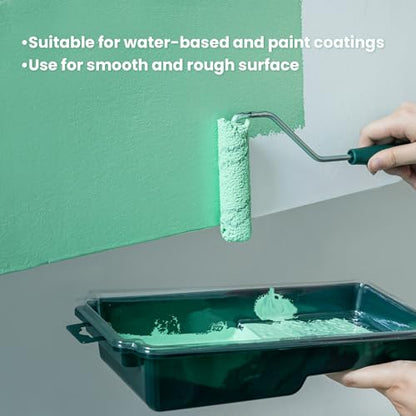 Microfiber Paint Roller 4 Inch, 3/8 Inch Nap, 60 Pack - color: 4 inch paint roller 60 pack