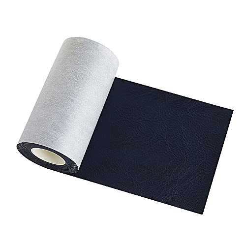 Leather Repair Tape kit Self Adhesive Patch Heavy Duty Retro Dark Blue 4 x 60 inch for Couch Furniture Computer Chair - color: Retro Blue, size: 4*60 inch