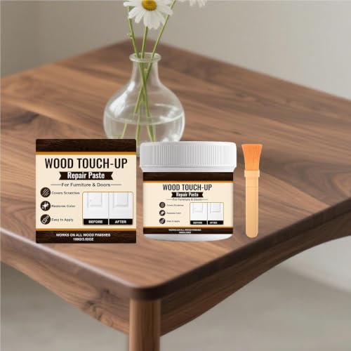 Furniture Repair Kit - Wood Restorer with Brush for Universal Scratch Paste