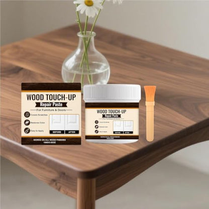 Furniture Repair Kit - Wood Restorer with Brush for Universal Scratch Paste