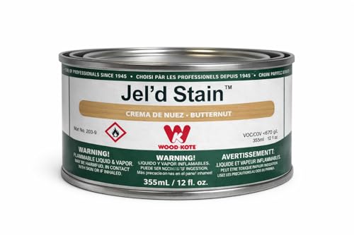 203-9 12OZ BTRNUT JEL FT. D STAIN 203-9 - color: Butternut