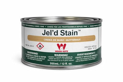 203-9 12OZ BTRNUT JEL FT. D STAIN 203-9 - color: Butternut