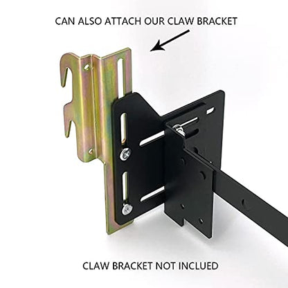 4 PCS Bed Frame Brackets Adapter for Headboard,Bed Frame Adapter Brackets - color: 4Pcs-Headboard Brackets