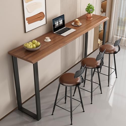 Metal Table Legs,H40*W18 Bar Height Table Legs,Black Set of 2. - size: W17.72"*H40"