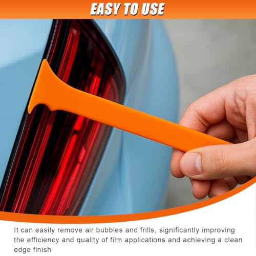 4PCS Car Vinyl Wrap Scraper Tool, Double & Single Axe - size: Double&Single