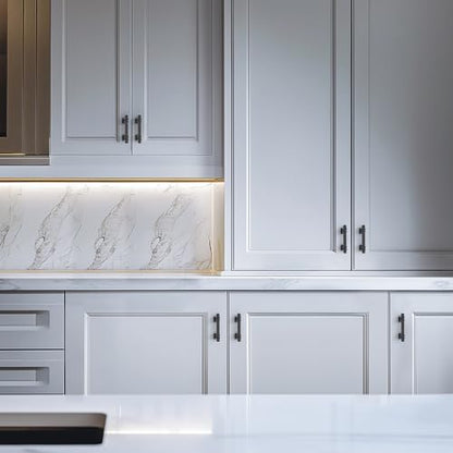 HOME EDIT Matte Black Pulls Cabinet Handles 2-1/2 Inch 10 Pack - color: Matt Black, size: 2-1/2 In Hole Center