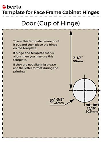 20-Pack 3/8" Overlay Soft Close Face Frame Kitchen Cabinet Hinges - size: 3/8" Overlay