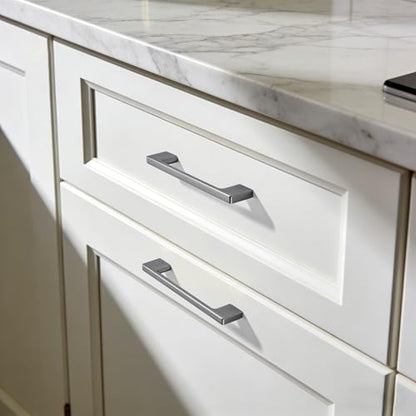TUNNY 10 Pack Classic Cabinet Handles-6.3"/160mm Screw Spacing Brushed Black Furniture Hardware Handles for Kitchen Cabinets Bedroom Cabinet Pull - color: Brushed Black, size: 6.3"(160mm)Hole Center