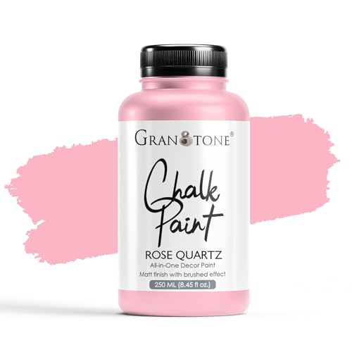 GRANOTONE Chalk Paint for Furniture Rose Quartz 8.5 fl oz 250 ml - color: ROSE QUARTZ, size: 8.5 Fl Oz