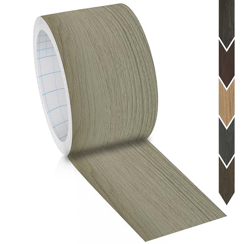 GSCIT Club Wood Grain Repair Tape, 1.7 inch X 25ft Self Adhesive Silver Walnut Grain Repair Patch for Tables, Chairs, Baseboards, Doors, Windows, Floors, Handicraft DIY. - color: Silver Walnut, size: 1.7"x 25ft