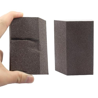 8 pcs 120 Grit Sponge Sanding Block - size: 120 Grit