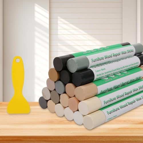 Furniture Markers Touch Up, 20 Colors Wood Filler Sticks- Mixed Series - color: Mixed Series