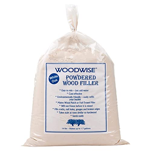 2 Pack of Woodwise 14-lb Powered Wood Filler White Oak