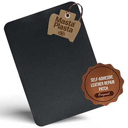 Self Adhesive Leather Repair Patch for Couch, Car Seat – Black 11in×8in - color: A Black Leather