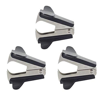 ZZTX 3 Pack Staple Remover Black