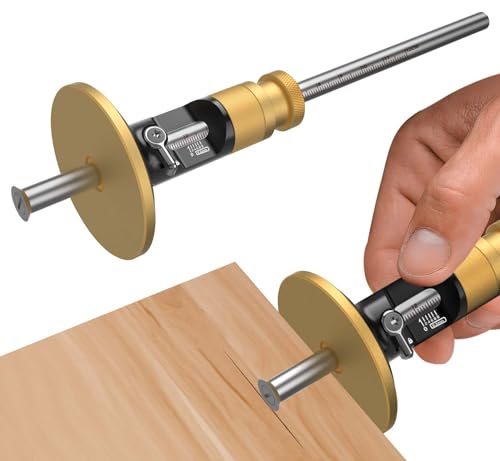 Wheel Marking Gauge for Woodworking with 0.2mm Micro Adjustment