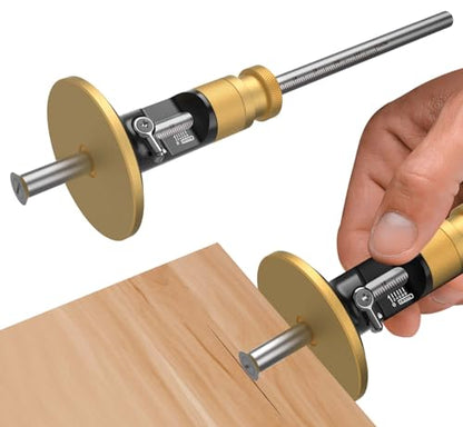 Wheel Marking Gauge for Woodworking with 0.2mm Micro Adjustment