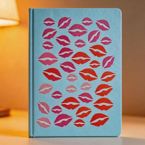 TIAMECH A4 Reusable Romantic Lips Stencil for Painting - color: Romantic Lips