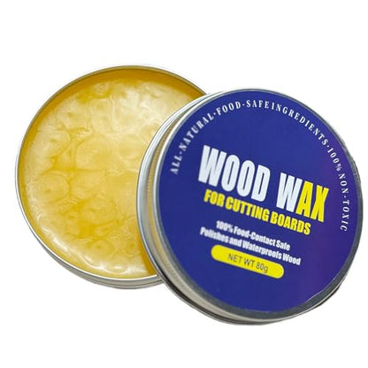 Natural Premium Wood Wax for Cutting Boards, 2.8 oz