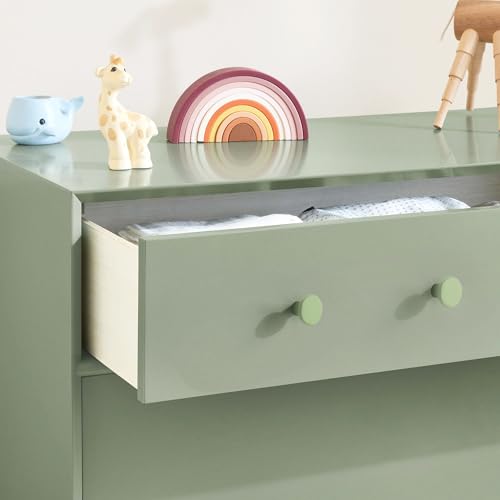 Ravinte Cabinet Knobs, 10 Pack Light Green Dresser Drawer Pulls, 1-1/5 Inch - color: Light Green