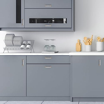 30 Pack Kitchen Cabinet Handles 3 Inch Brushed Nickel Cabinet Pulls - color: Brushed Nickel, size: 3 Inch Hole Centers