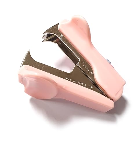 LENITH Cute Animal Face Staple Remover Staple Puller Removal Tool for Office Home － Pink Rabbit