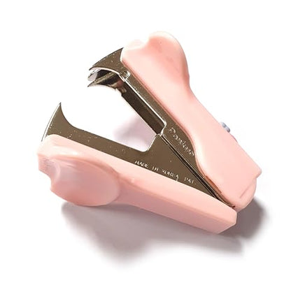 LENITH Cute Animal Face Staple Remover Staple Puller Removal Tool for Office Home － Pink Rabbit
