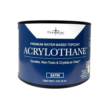 CrystaLac, Acrylothane (Clear Satin, Pint) - color: Clear Satin, size: Pint
