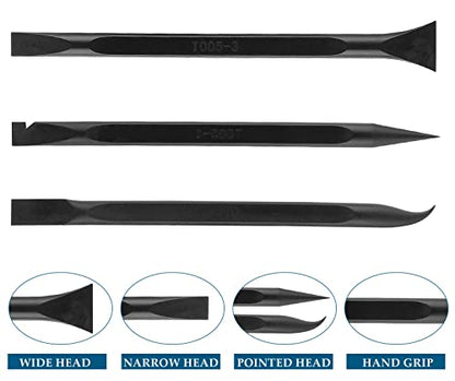 Litoexpe 6 Pieces Non-Scratch Plastic Scraper Tool Set