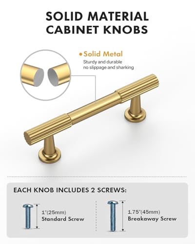 Champagne Bronze Cabinet Handles Kitchen Pulls 3 Inch 10 Pack - color: Champagne Bronze, size: Handle - 3"/76MM Hole Center