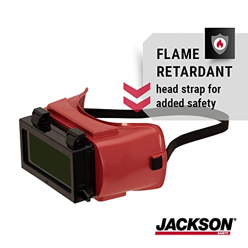 Jackson Safety WS Series Retro Safety Goggles - color: Iruv Shade 5, size: One Size, style: Flip Front