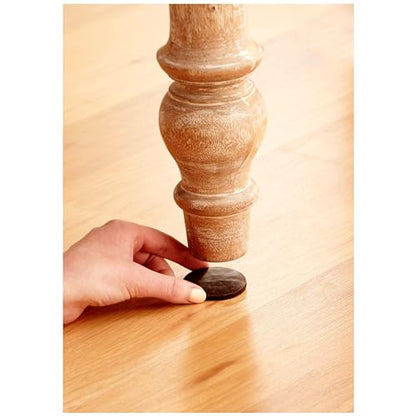 Scotch Felt Pads 162 PCS Brown, Felt Furniture Pads for Protecting Hardwood Floors, Round, Assorted Sizes Value Pack, Self-Stick design, Protecting from nicks, dents and scratches (SP847-NA)