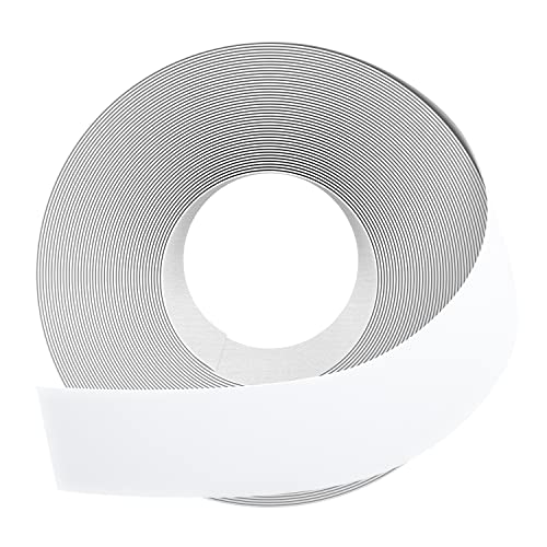 GSCIT Club White Melamine Edge Banding, 1 1/2 inch x 100ft Wood Edge Banding with Hot Melt Adhesive Pre-glued Cabinet Edge Banding Flexible Veneer Edging for Plywood Furniture Table - color: White, size: 1 1/2"x 100ft