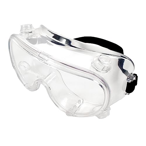 HQRP Safety Goggles Eye Protection from Debris, Dust, Sawdust, Oil, Chemicals, other Flying Particles and Liquids, for Medical Lab Chemistry Science Laboratory Yardwork Construction Woodworking etc.
