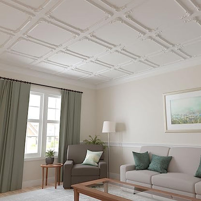 Ekena Millwork PML08X08AS Ashford Corner (matches moulding PML01X00AS) Panel Moulding, 8 1/4"W x 8 1/4"H, Primed
