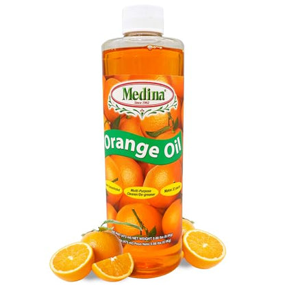 Medina Orange Oil Cleaner & Degreaser Concentrate, 16oz - size: 16 Fl Oz (Pack of 1)