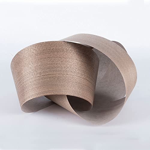 Black Walnut Wood Veneer Sheet Roll, 6"x98" for Furniture Restoration
