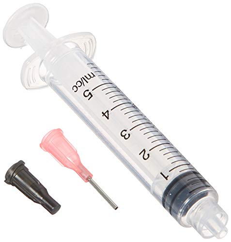 The Beadsmith Glue Syringes - CrystalFX - 15 Syringes, 15 Tips and 5 caps - Use with Medium Viscosity Glues - Precision Adhesive for Attaching Crystals, Rhinestones, Flat Back Stones, Gems & Jewels - size: 15 Syringes - 18 & 20 Gauge