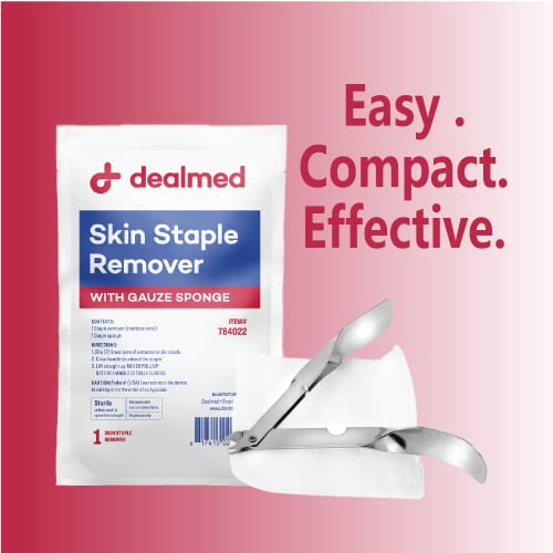 Dealmed Sterile Staple Removal Kit - Single-Use - 2 Piece Set