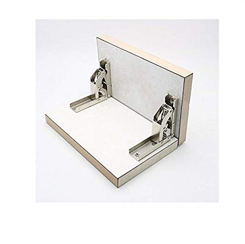 90 Degree Folding Door/Frame Hinge Hidden Bracket (2 Pieces)