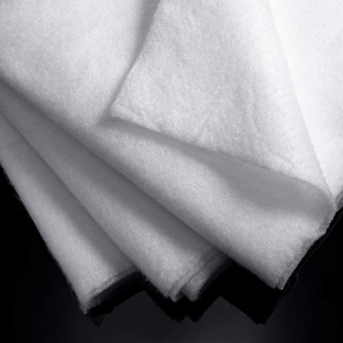 Tatuo 59 Inch Polyester Quilt Batting for Upholstery(59" X 2 Yards X 0.1") - size: 59 inches x 2 yards x 0.1 inch