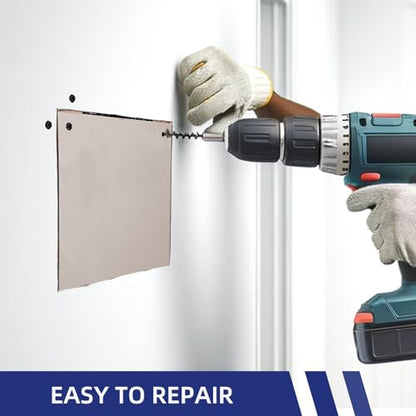 Drywall Repair Kit with 16"x16" Panel - Large Hole & Ceiling Patch - style: 16" Professional Kit