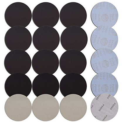 Dura-Gold 6" Wet or Dry Sanding Discs, Grits 1000, 1500, 2000, 3000, H & L - size: Variety Grit