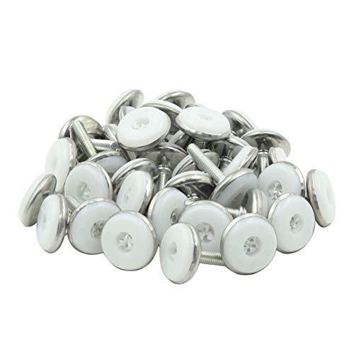 Furniture Feet Levelers M6 Leveling Feet Screw on Furniture Glides -36pcs - size: M6 x 25mm Thread Length