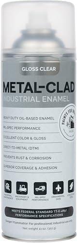 1 Can Aerosol Spray Paint (Gloss Clear Coating) 1-S-7400 - color: Gloss Clear, size: 11 Fl Oz (Pack of 1)